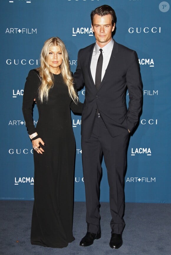 Fergie et Josh Duhamel à Los Angeles le 2 novembre 2013.