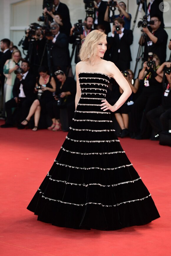 Cate Blanchett assiste à la projection du film "Joker" lors du 76ème Festival du Film de Venise, la Mostra à Venise en Italie le 31 août 2019.