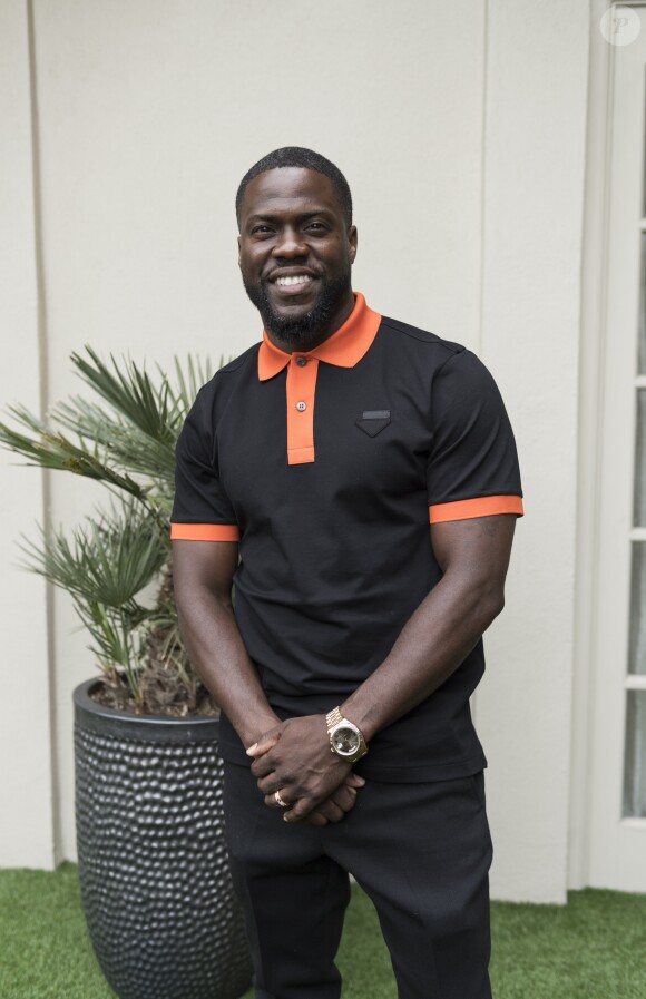 Kevin Hart lors d'une conférence de presse à l'hôtel Four Seasons à Beverly Hills, Los Angeles, le 1er juin 2019.