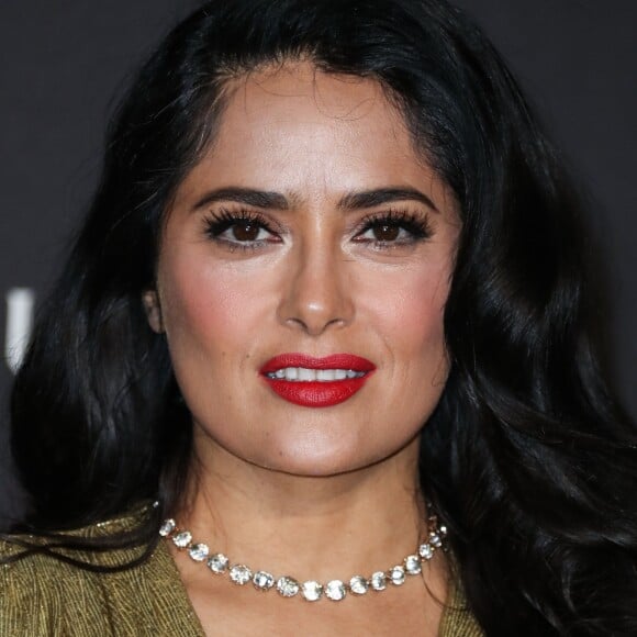 Salma Hayek à la soirée LACMA Art + Film en l'honneur de Catherine Opie et Guillermo Del Toro présentée par Gucci à Los Angeles, le 3 novembre 2018.