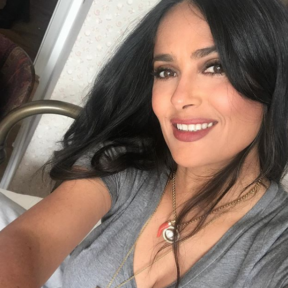 Salma Hayek sur Instagram, le 12 juin 2019.