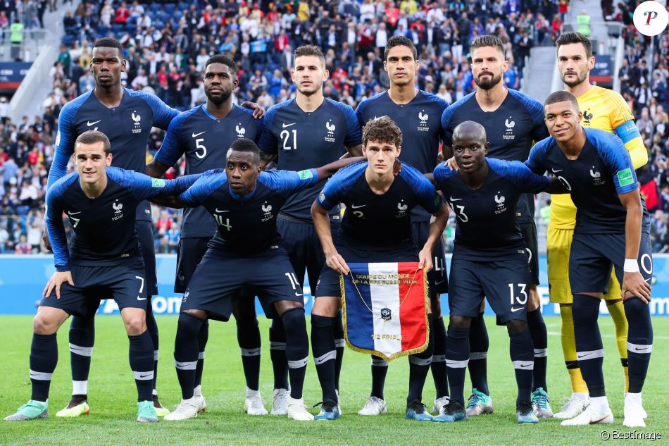 Antoine Griezmann, Blaise Matuidi, Benjamin Pavard, N'Golo ...