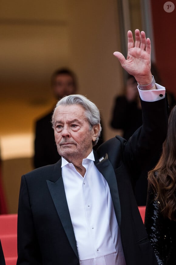 Alain Delon - Remise de la Palme d'Honneur à Alain Delon lors du 72ème Festival International du Film de Cannes. Le 19 mai 2019.