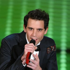 Mika lors de la 67e édition du Festival de la Chanson de Sanremo. Italie, le 9 février 2017.