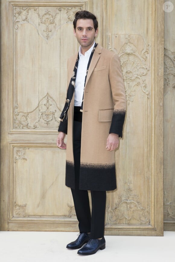Le chanteur Mika - People au défilé de mode "Valentino", collection prêt-à-porter Printemps-Eté 2017 à Paris, le 2 octobre 2016. © Olivier Borde/Bestimage