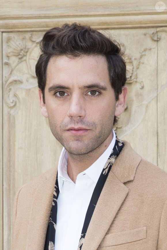 Le chanteur Mika - People au défilé de mode "Valentino", collection prêt-à-porter Printemps-Eté 2017 à Paris, le 2 octobre 2016. © Olivier Borde/Bestimage