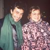 Philippe Berry et Josiane Balasko à L'Etoile à Paris en décembre 1990.