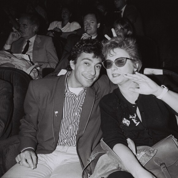 Philippe Berry et Josiane Balasko à Paris en août 1986 lors de l'avant-première de Jean de Florette à Paris.