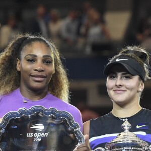 Bianca Andreescu, Serena Williams - Finale femmes du tournoi de tennis de l'US Open 2019 à New York le 7 septembre 2019.