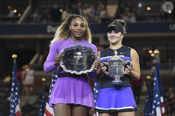 Bianca Andreescu, Serena Williams - Finale femmes du tournoi de tennis de l'US Open 2019 à New York le 7 septembre 2019.