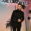 Baptiste Giabiconi - Cocktail pour le lancement de la collection capsule de Kaia Gerber avec Karl Lagerfeld "Karl Lagerfeld x Kaia" à la boutique Karl Lagerfeld dans le 7e arrondissement à Paris, le 2 octobre 2018. © Denis Guignebourg/Bestimage