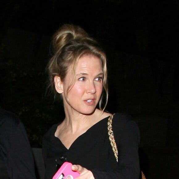 Renee Zellweger et son petit-ami le rocker Doyle ont dîné au restaurant Cecconi à West Hollywood, le 20 mai 2014.