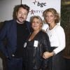 Bruno Guillon / Valerie Damidot et Sylvie Tellier à l'opération Charity Day chez Aurel BCG partners à Paris le 11 septembre 2019. © Gwendoline Le Goff / Panoramic / Bestimage 11/09/2019 - Paris