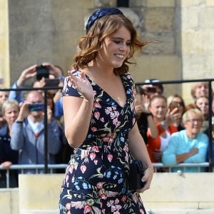 La princesse Eugenie d'York au mariage d'Ellie Goulding et Casper Jopling le 31 août 2019 à York.