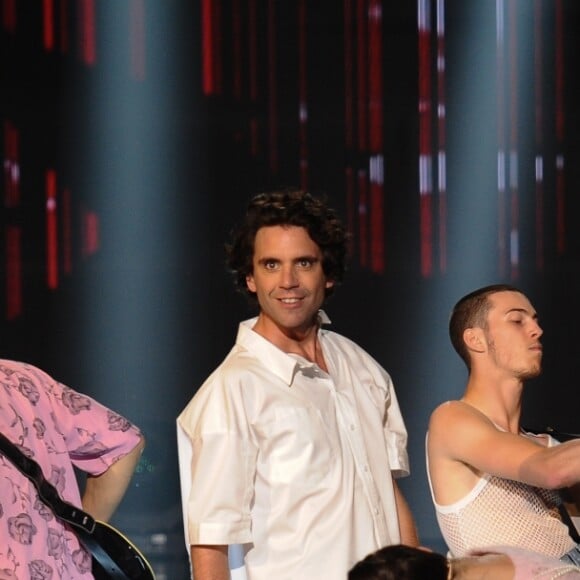 Exclusif - Mika - Enregistrement de l'émission TV "La Chanson Secrète 2", qui sera diffusée le samedi 14 septembre à 21h05 sur TF1.© Gaffiot-Perusseau / Bestimage