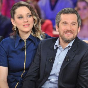 Exclusif - Marion Cotillard et Guillaume Canet - Enregistrement de l'émission "Vivement Dimanche prochain" présentée par M.Drucker et diffusée le 5 mai sur France 2. Le 29 avril 2019 © Guillaume Gaffiot / Bestimage
