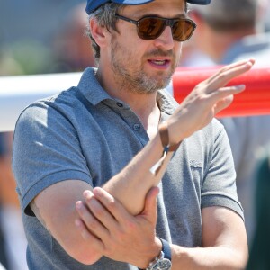 Guillaume Canet - Reconnaissance du prix Global Champions League of Paris - Second GGL Competition lors du Longines Paris Eiffel Jumping au Champ de Mars à Paris le 6 juillet 2019 © Pierre Perusseau / Bestimage