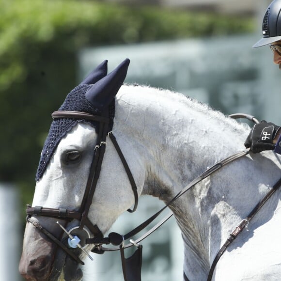 Prix Renault Imagine Margo - Guillaume Canet (FRA) 3eme sur Wouest de Cantraie Z lors du Longines Paris Eiffel Jumping au Champ de Mars à Paris, France, le 6 juillet 2019. © Gwendoline Le Goff/Panoramic/Bestimage