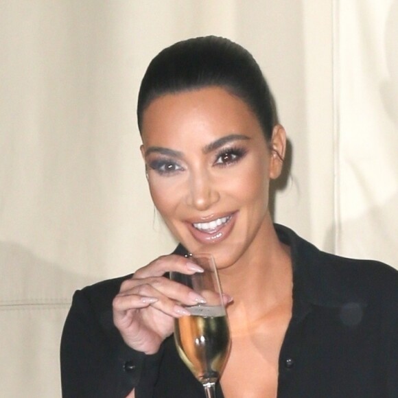 Kim Kardashian à la sortie d'une soirée lors de la New York Fashion Week, le 12 septembre 2019.12/09/2019 - New York