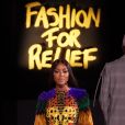 Naomi Campbell - Défilé de mode caritatif "Fashion For Relief" au British Museum à Londres. Le 14 septembre 2019