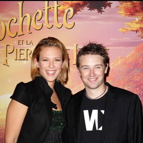 Lorie et Thibaud Vaneck à la première du film Clochette et la pierre de lune, au cinéma Gaumont Disney Village, le 25 octobre 2009. © Guillaume Gaffiot/Bestimage