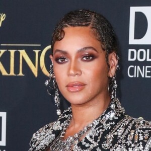 Beyoncé à la première mondiale du film "Le Roi lion" au cinéma Dolby à Hollywood le 9 juillet 2019.