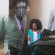 Exclusif - Beyonce et sa fille Blue Ivy carter sortent de la boutique Just One Eye à Los Angeles, le 23 janvier 2019