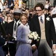 Ellie Goulding et son mari Caspar Jopling - Mariage de Ellie Goulding et Caspar Jopling en la cathédrale d'York, le 31 août 2019  Celebs seen at the wedding of Ellie Goulding and Caspar Jopling at York Minster Cathedral in York, England. 31st august 201931/08/2019 - York