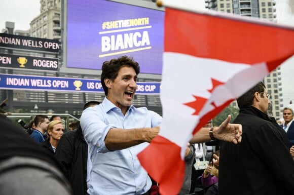 Justin Trudeau en campagne électorale à Mississauga, le 15 septembre 2019.