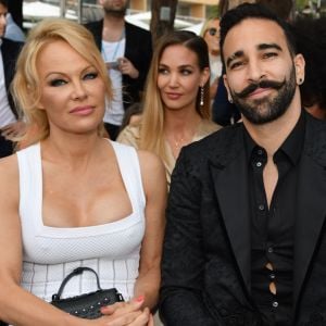 Pamela Anderson et Adil Rami lors de la soirée Amber Lounge Monaco 2019 au profit de la fondation de Jackie Stewart "Race Against Dementia" à l'hôtel Méridien Beach Plaza à Monaco, le 24 mai 2019. © Bruno Bebert / Bestimage