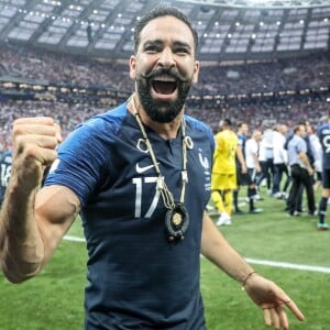 Adil Rami - Finale de la Coupe du Monde de Football 2018 en Russie à Moscou, opposant la France à la Croatie (4-2). Le 15 juillet 2018 © Moreau-Perusseau / Bestimage