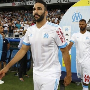 Adil Rami au stade Vélodrome à Marseille, France, le 24 août 2017. © Agence/Bestimage