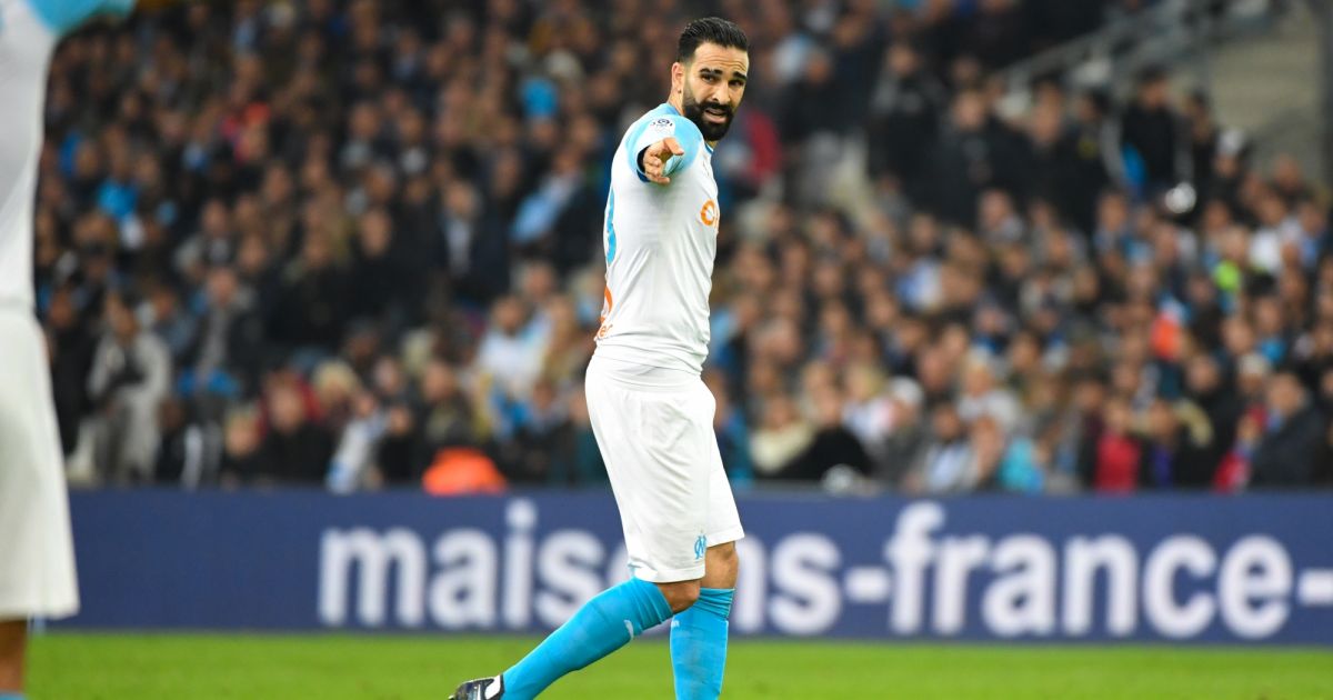 Adil Rami lors du match de football de ligue 1 opposant le Paris Saint ...