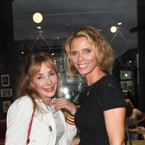 Exclusif - Julie Depardieu et Sylvie Tellier lors de la soirée d'inauguration de la brasserie Paul Bocuse dans l'hôtel du Louvre, dans le 1er arrondissement de Paris, France, le 12 septembre 2019. © Coadic Guirec/Bestimage