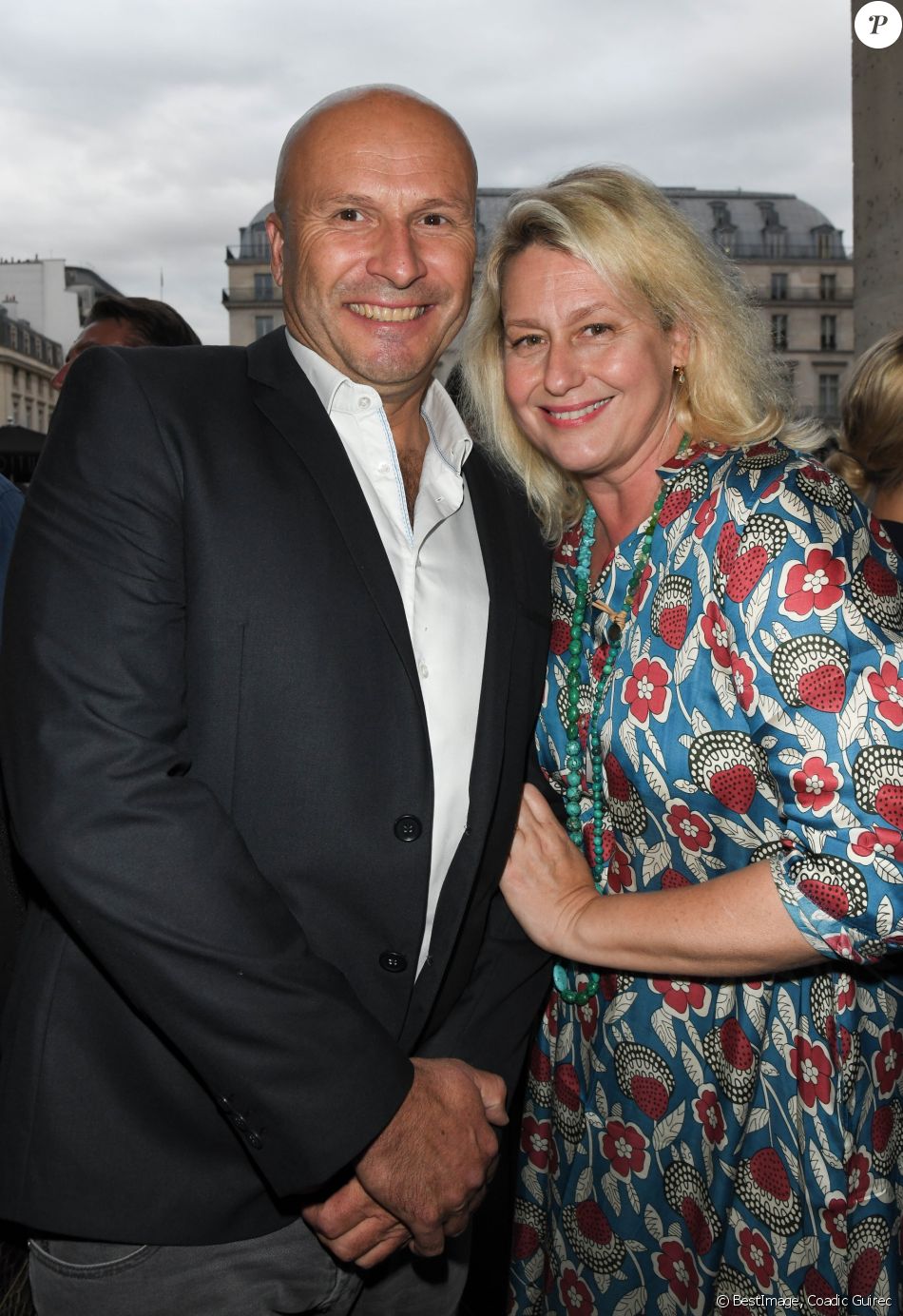 Exclusif Stephane Carpentier Et Luana Belmondo Lors De La Soiree D Inauguration De La Brasserie Paul Bocuse Dans L Hotel Du Louvre Dans Le 1er Arrondissement Purepeople