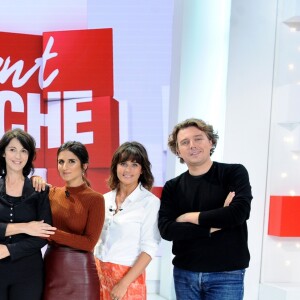 Fabin Olicart, Léa Drucker, Leïla Bekhti, Patrick Timsit, Mylène Demongeot, Michel Drucker, Zabou Breitman, Géraldine Nakache, Faustine Bollaert et Alex Vizorek - Enregistrement de l'émission "Vivement Dimanche prochain" au studio Gabriel à Paris, présentée par Michel Drucker et diffusée le 22 septembre 2019 sur France 2. Le 11 septembre 2019 © Guillaume Gaffiot / Bestimage