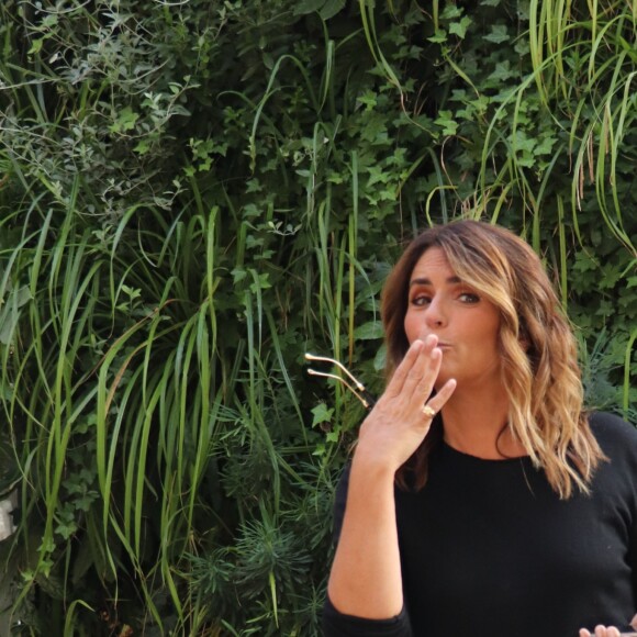 Valérie Bénaïm arrive à l'enregistrement de l'émission "Vivement Dimanche Prochain" au studio Gabriel à Paris, France, le 11 septembre 2019.11/09/2019 - Paris