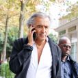 Bernard-Henri Lévy arrive à l'enregistrement de l'émission "Vivement Dimanche Prochain" au studio Gabriel à Paris, France, le 11 septembre 2019.11/09/2019 - Paris