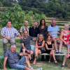 Photo de tournage du bilan de "L'amour est dans le pré 2019", le 19 septembre, sur Instagram