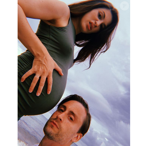 Kieran Culking et son épouse Jazz Charton sur Instagram, le 8 août 2019