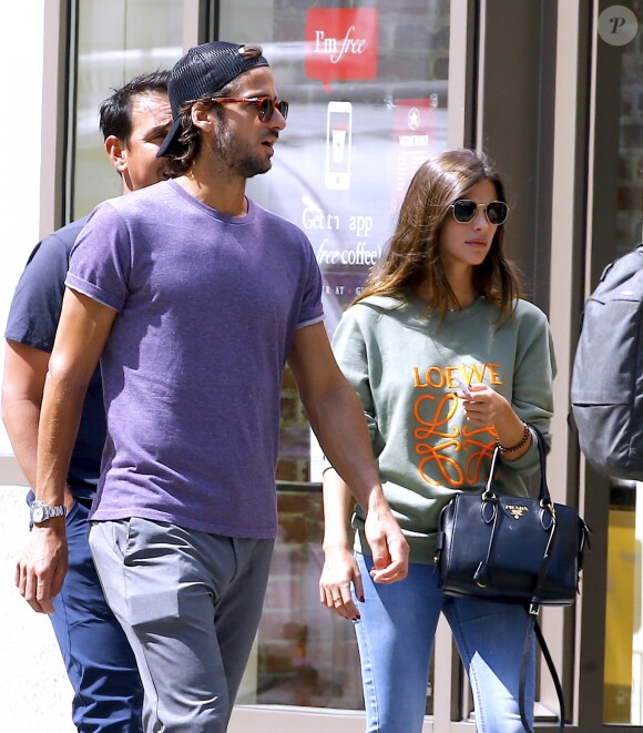 Feliciano Lopez et Sandra Gago à New York en août 2018