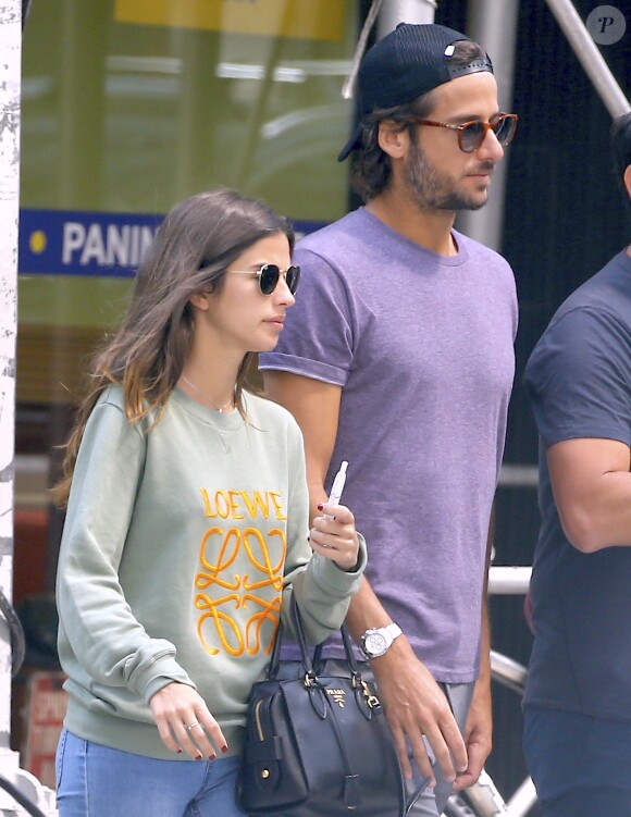 Feliciano Lopez et Sandra Gago à New York en août 2018