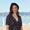 Anne Décis de la série "Plus Belle La Vie" sur la croisette lors de la 2ème édition du "Canneseries" à Cannes, France, le 7 avril 2019. © Bruno Bébert/Bestimage