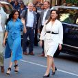 Le prince Harry, duc de Sussex, et Meghan Markle, duchesse de Sussex, en visite dans le District 6 au Cap dans le cadre de leur visite officielle en Afrique du Sud, le 23 septembre 2019.