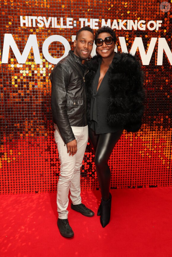 Lemar et Mica Paris à la première du film "The Making Of Motown" au cinéma Odeon Luxe Leicester Square à Londres, Royaume Uni, le 23 septembre 2019.