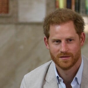 Meghan Markle, duchesse de Sussex, et le prince Harry ont visité la mosquée Auwal, la plus ancienne d'Afrique du Sud, dans le quartier de Bo-Kaap au Cap, le 24 septembre 2019 dans le cadre de leur visite officielle et de l'Heritage Day, un jour férié dans le pays.