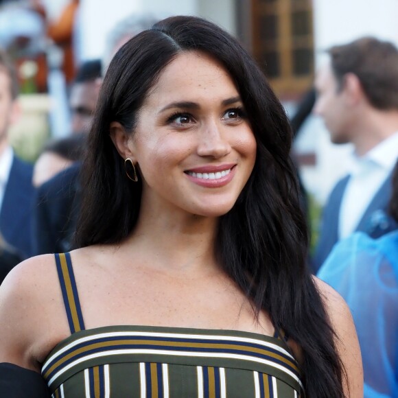 Meghan Markle, duchesse de Sussex, se rend à la résidence de l'ambassadeur à Cape Town, au 2 ème jour de leur visite en Afrique du Sud. Le 24 septembre 2019