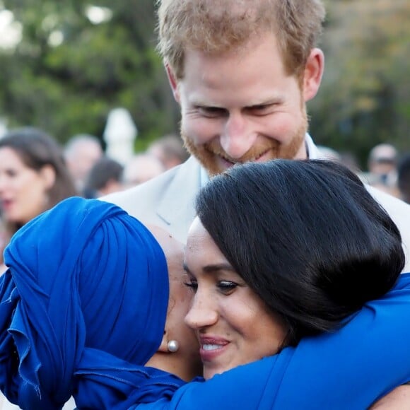 Le prince Harry, duc de Sussex, et Meghan Markle, duchesse de Sussex, se rendent à la résidence de l'ambassadeur à Cape Town, au 2 ème jour de leur visite en Afrique du Sud. Le 24 septembre 2019