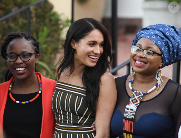 Meghan Markle, duchesse de Sussex, se rend à la résidence de l'ambassadeur à Cape Town, au 2 ème jour de leur visite en Afrique du Sud. Le 24 septembre 2019