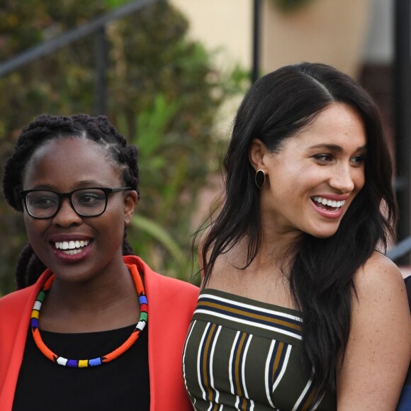 Meghan Markle, duchesse de Sussex, se rend à la résidence de l'ambassadeur à Cape Town, au 2 ème jour de leur visite en Afrique du Sud. Le 24 septembre 2019